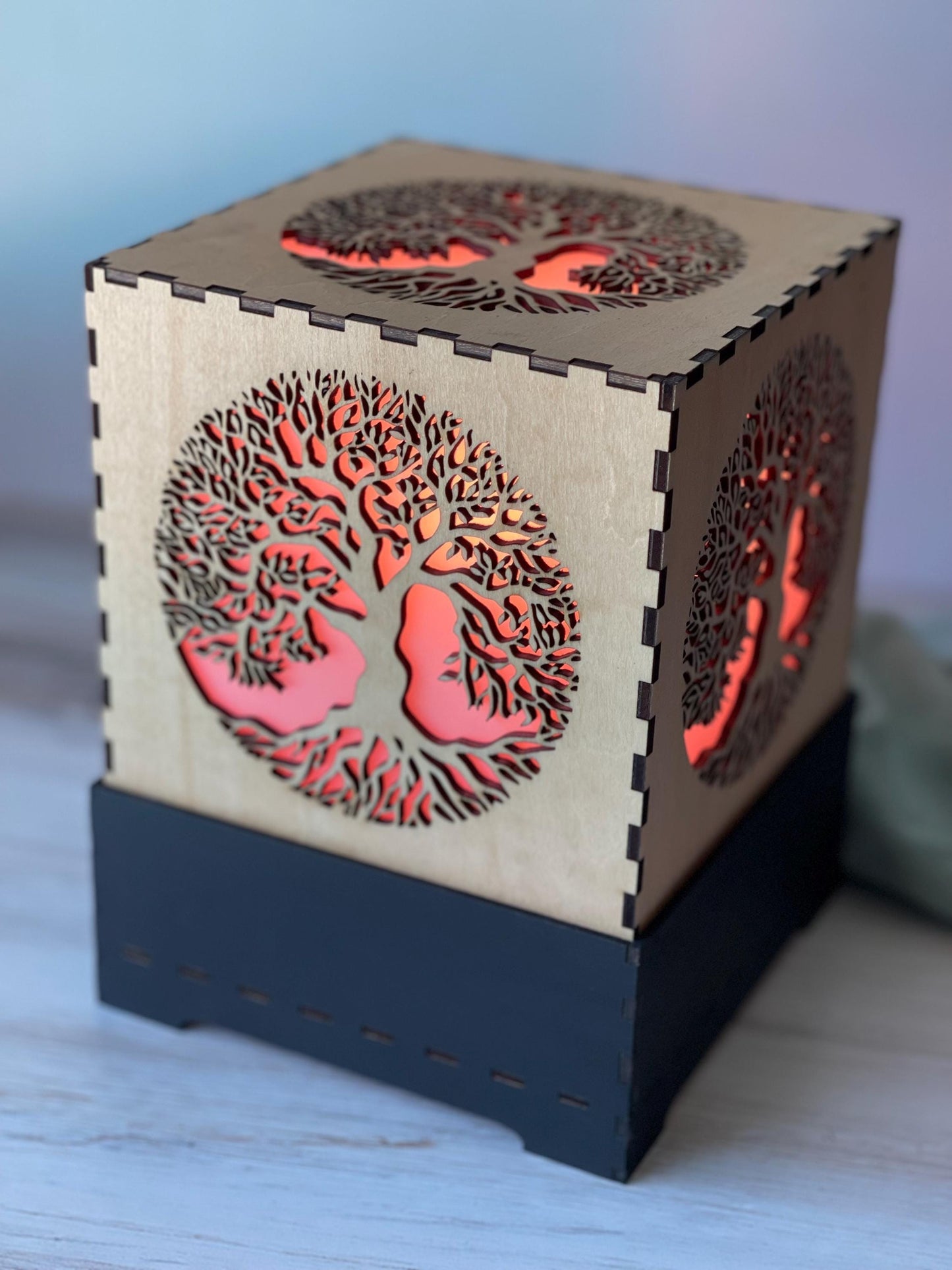 Tree Of Life Accent Lamp Color Changing Dimmable LED | Living Room Decor Light | Unique Gift | Sacred Symbols