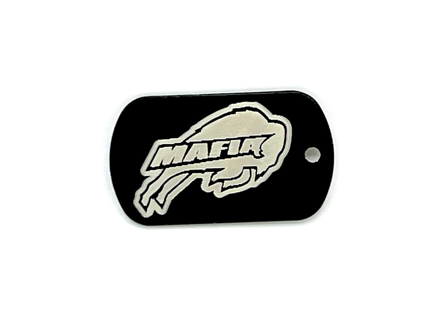 Buffalo Bills Mafia Dog Tag Keychains