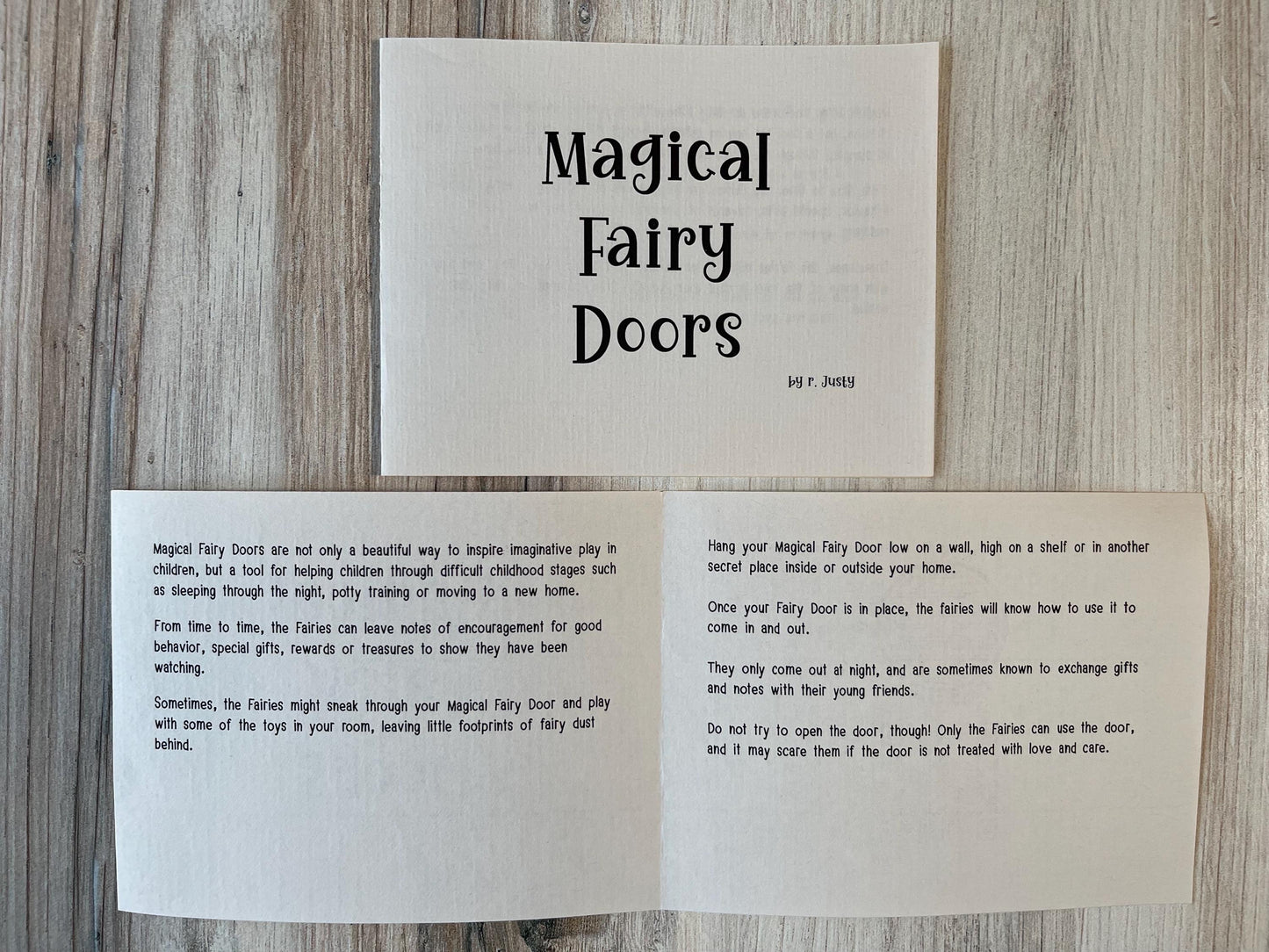 Magical Fairy Doors: Spark Your Child's Imagination and Bring Enchantment and Magic to Their Room | Child’s Room Decor | Fantasy Decorations