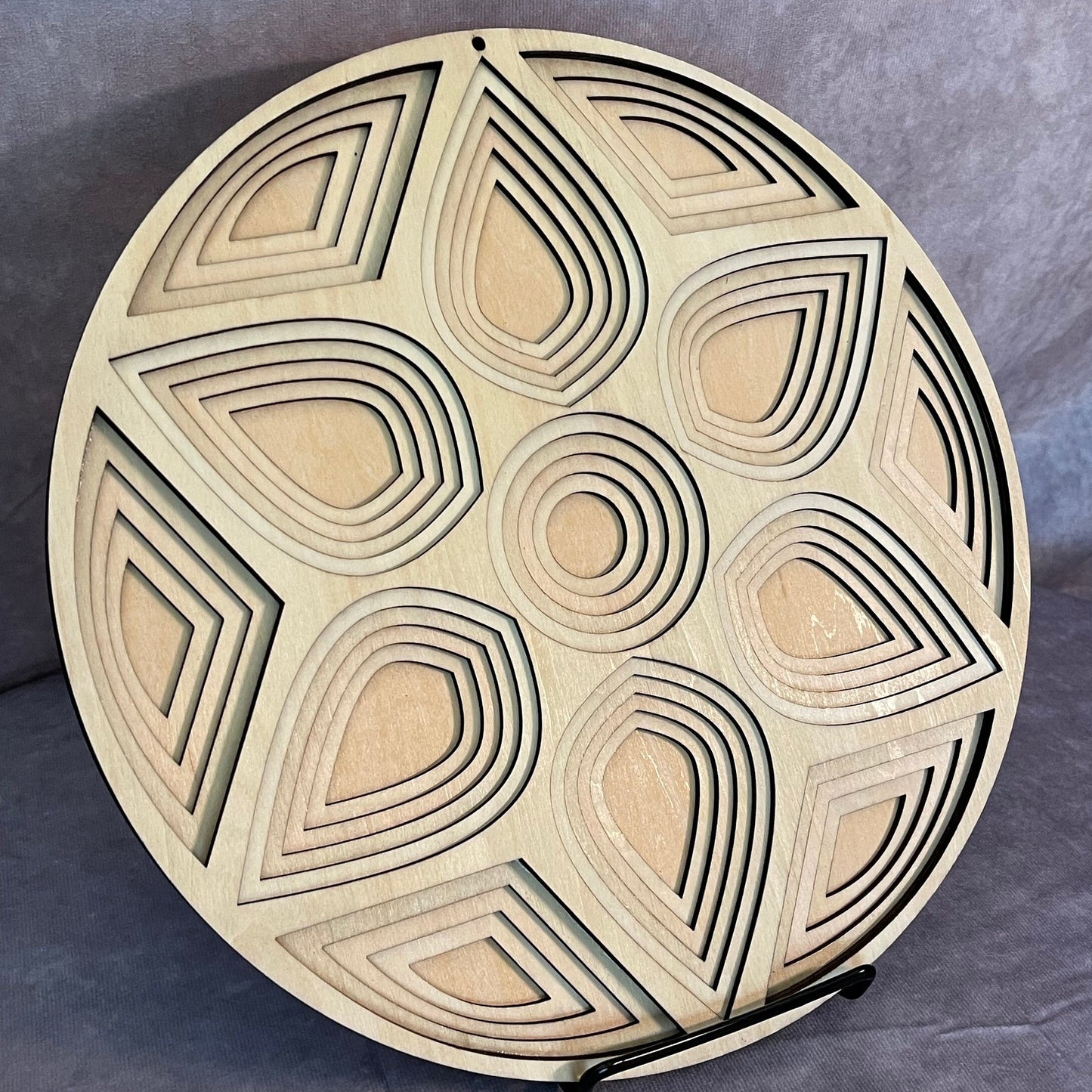 Laser Cut 6 Layers Geometric Mandala Wall Art | Nature-Inspired Design | Intricate Home Decor | Unique Gift Idea