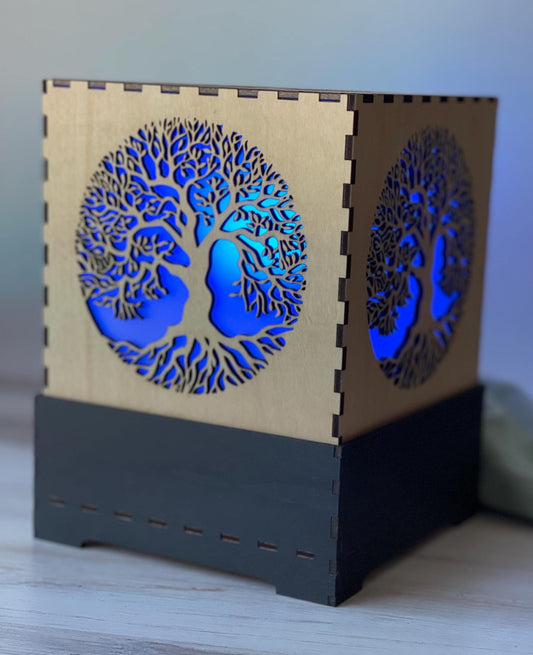 Tree Of Life Accent Lamp Color Changing Dimmable LED | Living Room Decor Light | Unique Gift | Sacred Symbols