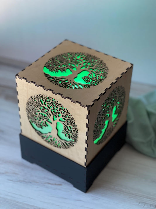 Tree Of Life Accent Lamp Color Changing Dimmable LED | Living Room Decor Light | Unique Gift | Sacred Symbols